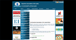 Desktop Screenshot of exporterssrilanka.net