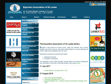 Tablet Screenshot of exporterssrilanka.net
